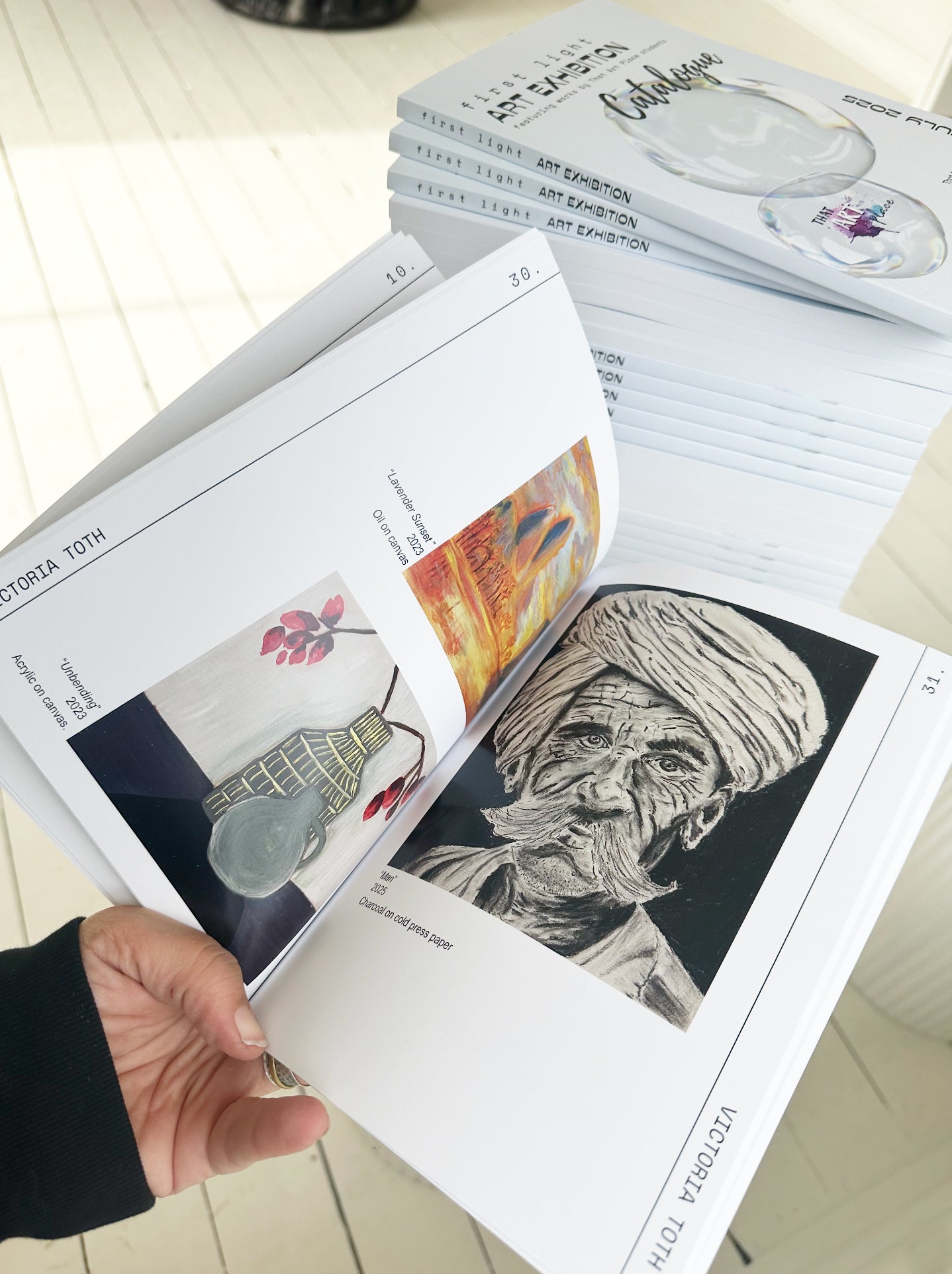 'First Light' Exhibition Catalogue - 90 Page Book